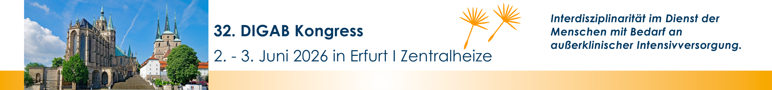 Banner 32. DIGAB Kongress 2026 in Erfurt