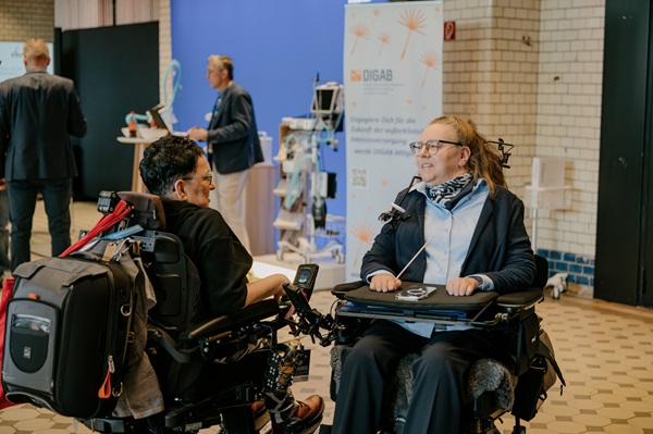 Kongresspräsidentin Anika Zinken auf dem DIGAB Kongress 2026 in Erfurt